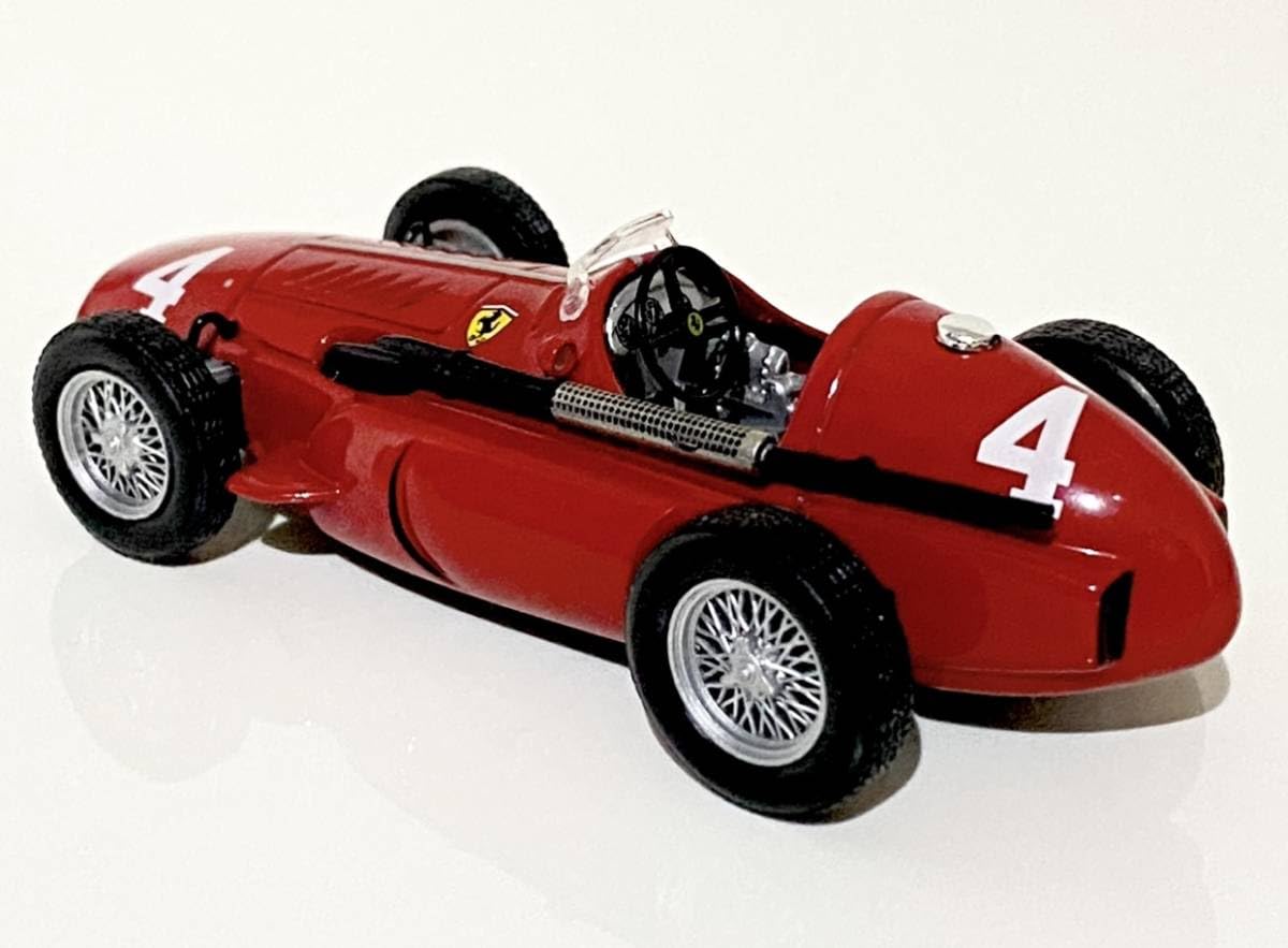 アシェット　フェラーリ Amazon | 1/43 Ferrari 555 F1 1955 Eugenio Castellotti #4 ◇ 3位